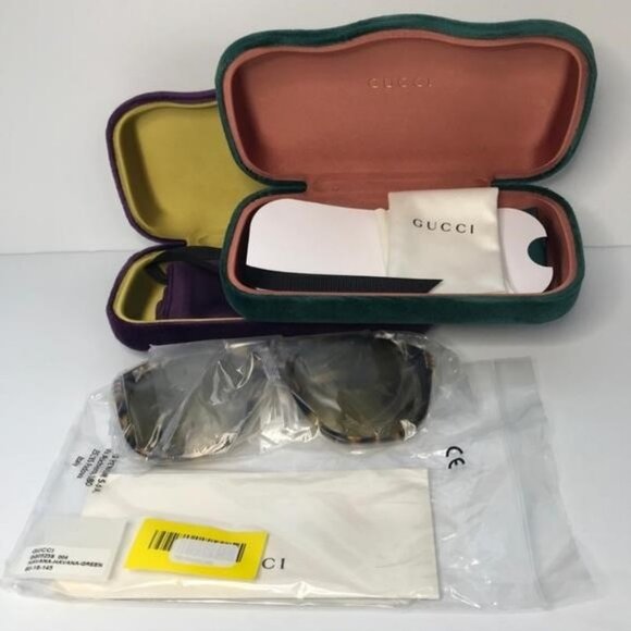 New ORIGINAL GUCCI GG0525S 004 Aviator Tinted Sunglasses - Picture 12 of 12